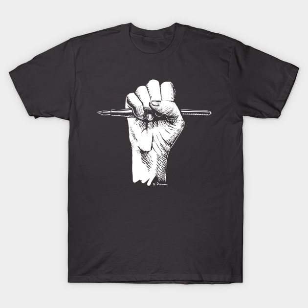 Mightier than the sword T-Shirt by kellyfinan